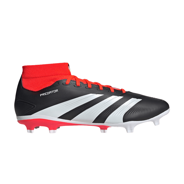 Adidas Predator 24 League FG 'Solar Energy Pack' — Core Black/Cloud White/Solar Red