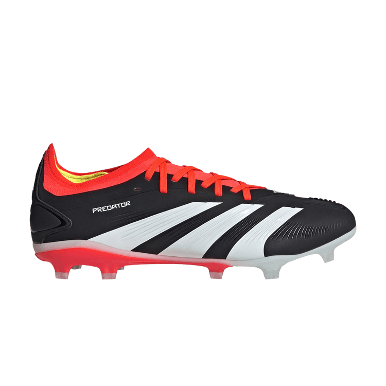 Adidas Predator 24 Pro FG 'Solar Energy Pack' — Core Black/Cloud White/Solar Red