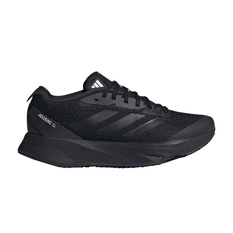 Adidas Adizero SL J 'Black Carbon' — Core Black/Core Black/Carbon