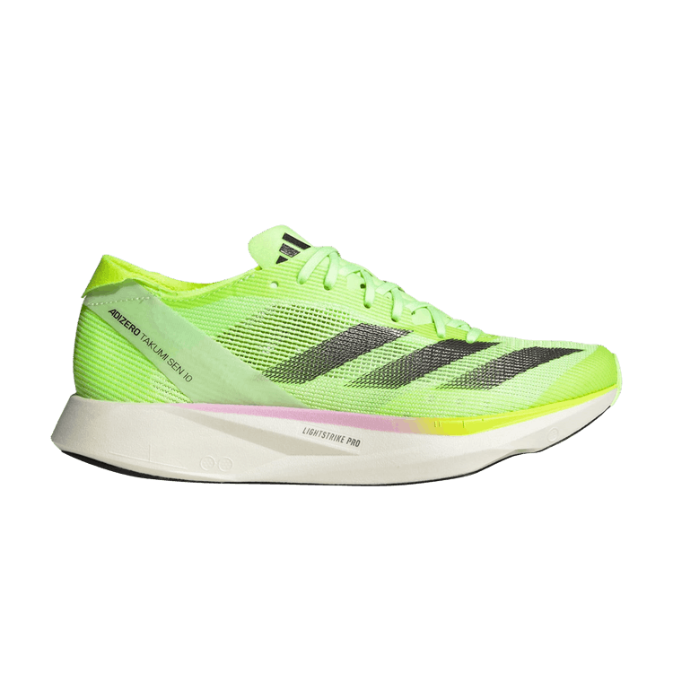 Adidas Wmns Adizero Takumi Sen 10 'Green Spark' — Green Spark/Aurora Metallic/Lucid Lemon