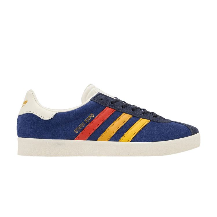 Marvel x adidas Gazelle 'Stark Industries Pack' size? Exclusive — Stark Industries Pack