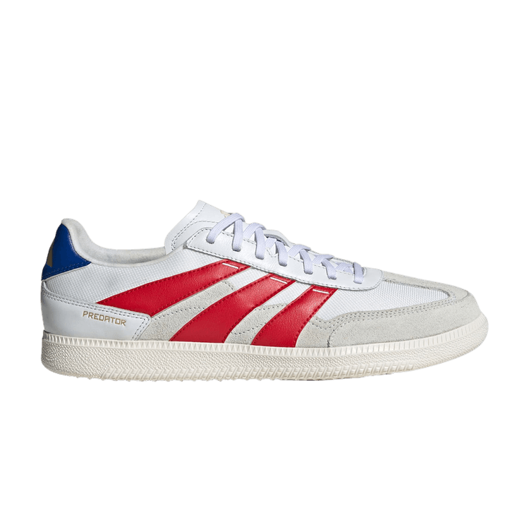 adidas Predator 24 League Low Freestyle 'White Scarlet Royal' — Cloud White/Better Scarlet/Royal Blue