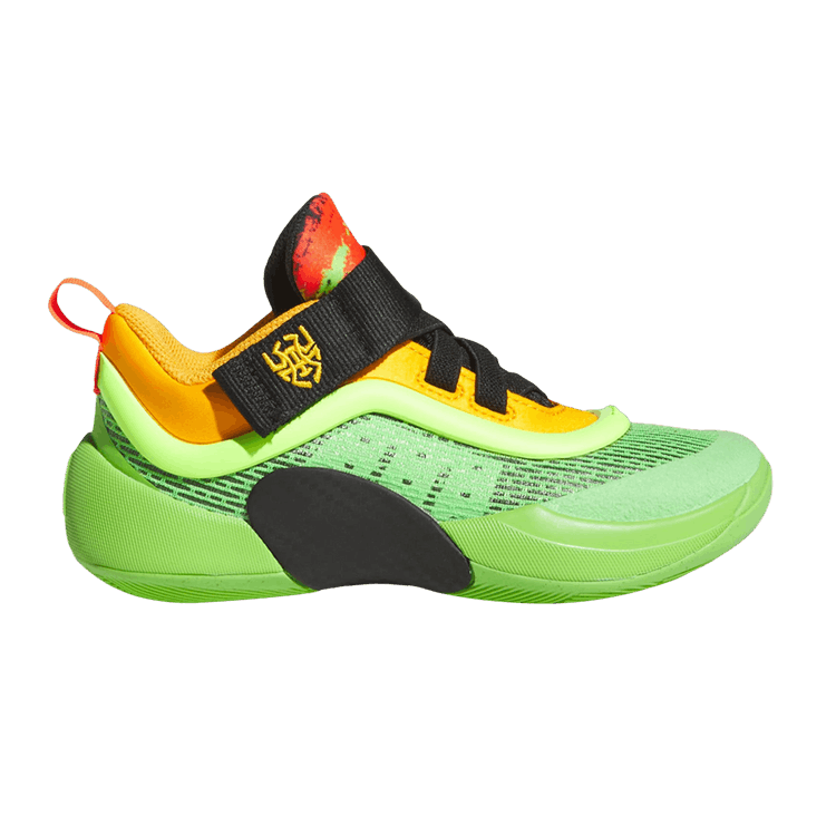 Adidas D.O.N. Issue #6 C 'Panama' — Lucid Lime/Solar Red/Lucid Blue