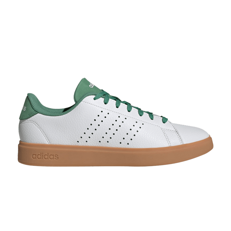Adidas Advantage 2.0 'White Preloved Green Gum' — Core White/Preloved Green/Preloved Green