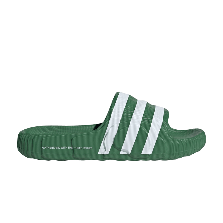 adidas Adilette 22 Slides 'Preloved Green White' — Preloved Green/Cloud White/Cloud White