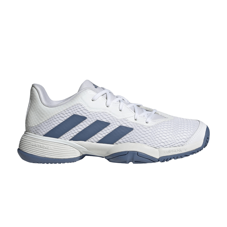 Adidas Barricade J 'White Crew Blue' — Cloud White/Crew Blue/Crew Blue