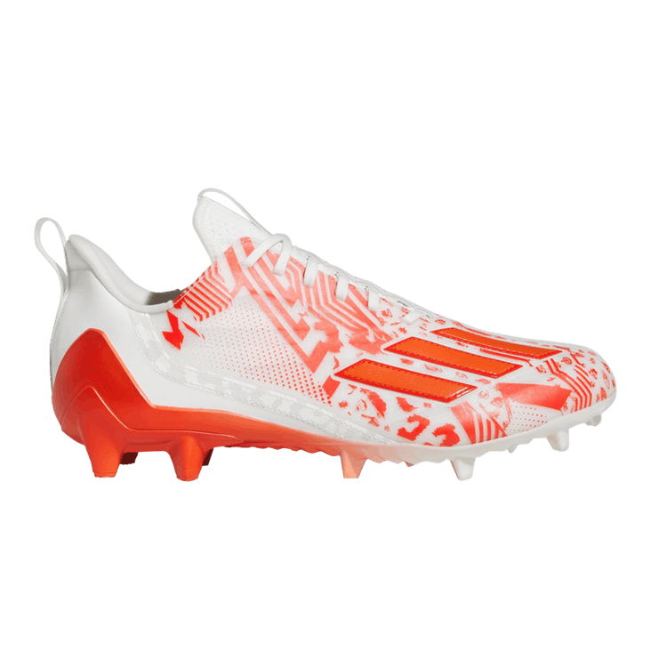 Adidas Adizero 12.0 'Mismatch - White Collegiate Orange' — Cloud White/Collegiate Orange/Cloud White