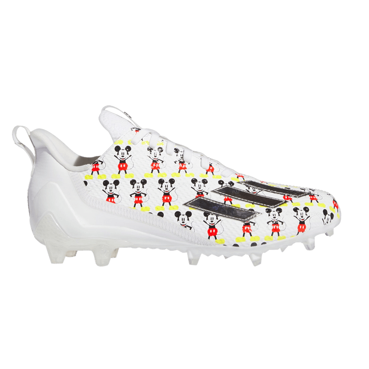 Disney x adidas Adizero 12.0 'Disney 100 - Mickey Mouse' — Cloud White/Silver Metallic/Cloud White