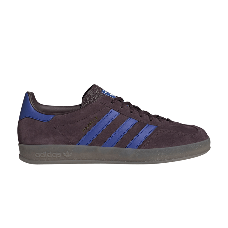 adidas Gazelle Indoor 'Maroon Lucid Blue' — Shadow Maroon/Semi Lucid Blue/Simple Brown