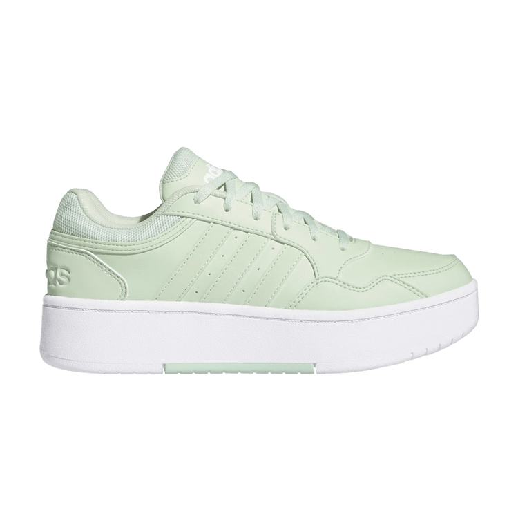 Adidas Wmns Hoops 3.0 Bold Low 'Linen Green' — Linen Green/Linen Green/Cloud White