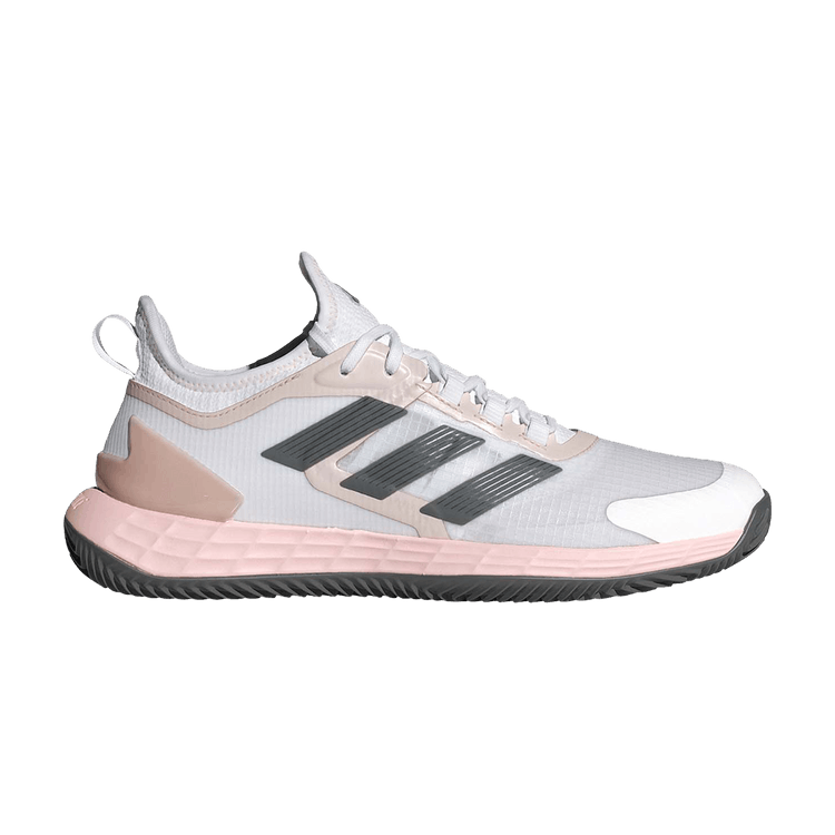 Adidas Wmns Adizero Ubersonic 4.1 'White Grey Sandy Pink' — Cloud White/Grey Four/Sandy Pink Metallic