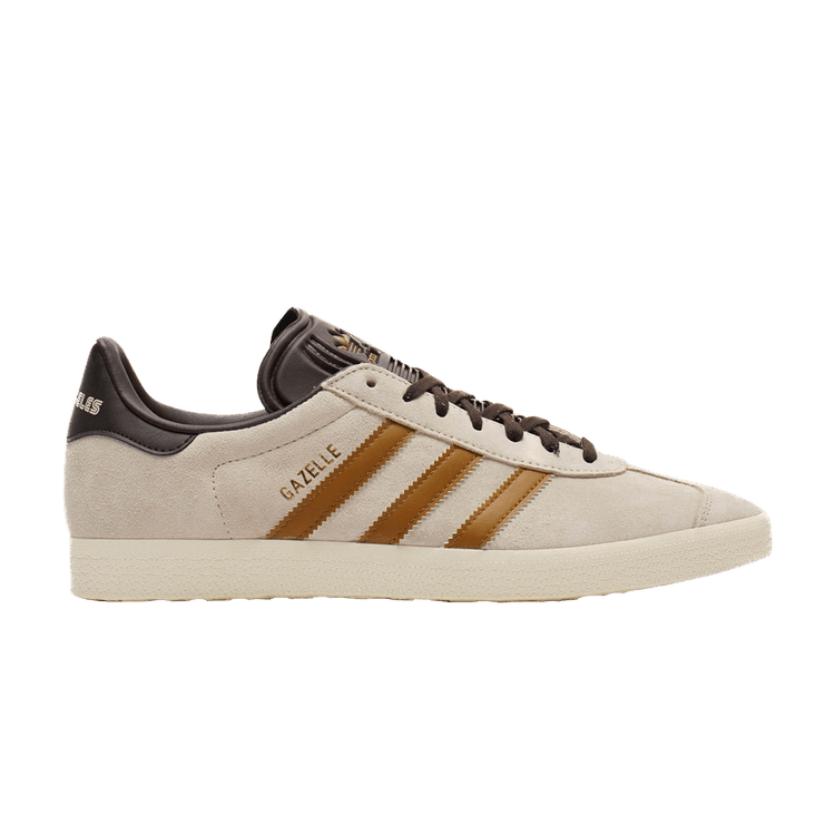 LAFC x adidas Gazelle 'MLS Archive Collection' — Linen/Gold Ochre/Dark Brown