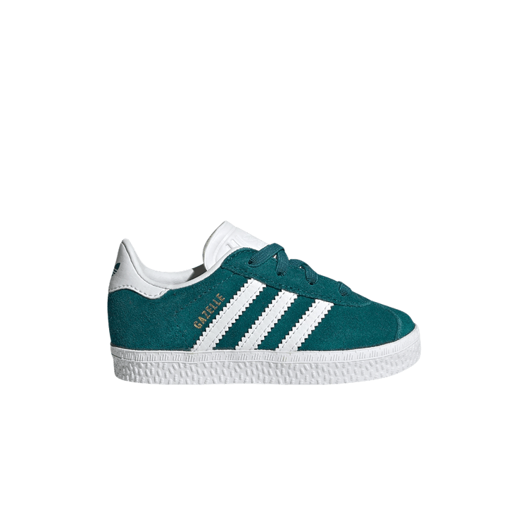 Adidas Gazelle Comfort Closure EL I 'Legacy Teal' — Legacy Teal/Cloud White/Gold Metallic