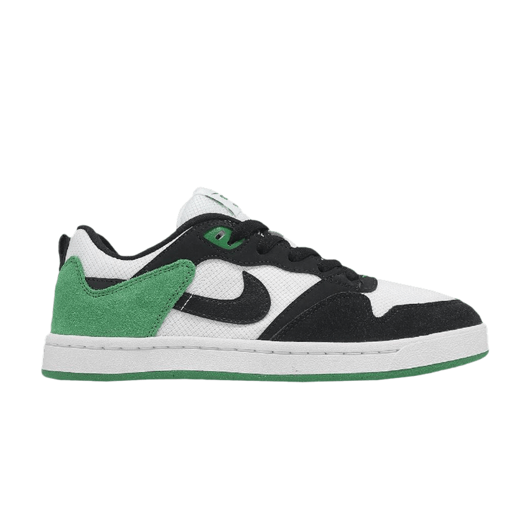 Nike Alleyoop SB GS 'White Black Classic Green' — White/Black/Classic Green
