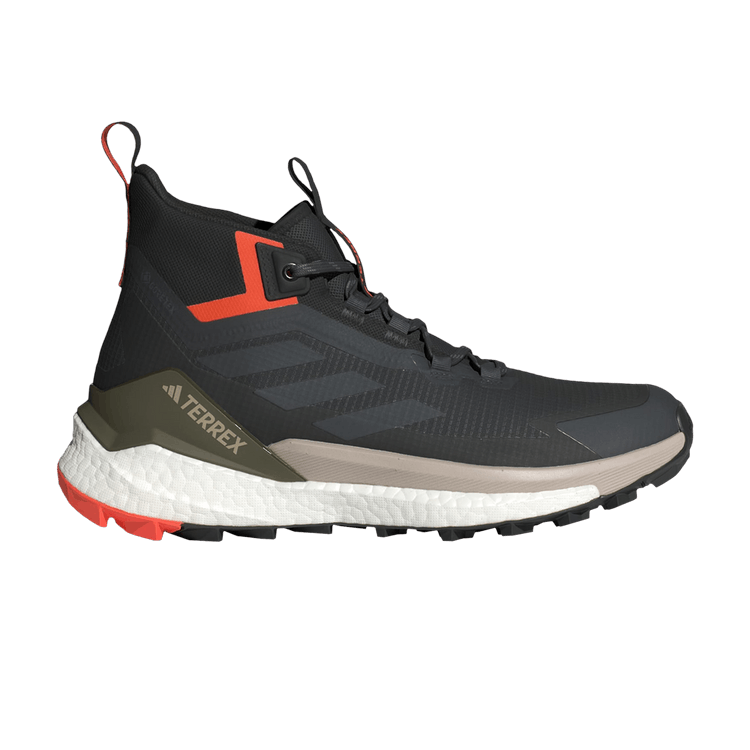 adidas Terrex Free Hiker 2.0 GORE-TEX 'Carbon Grey Orange' — Carbon/Grey Six/Core Black