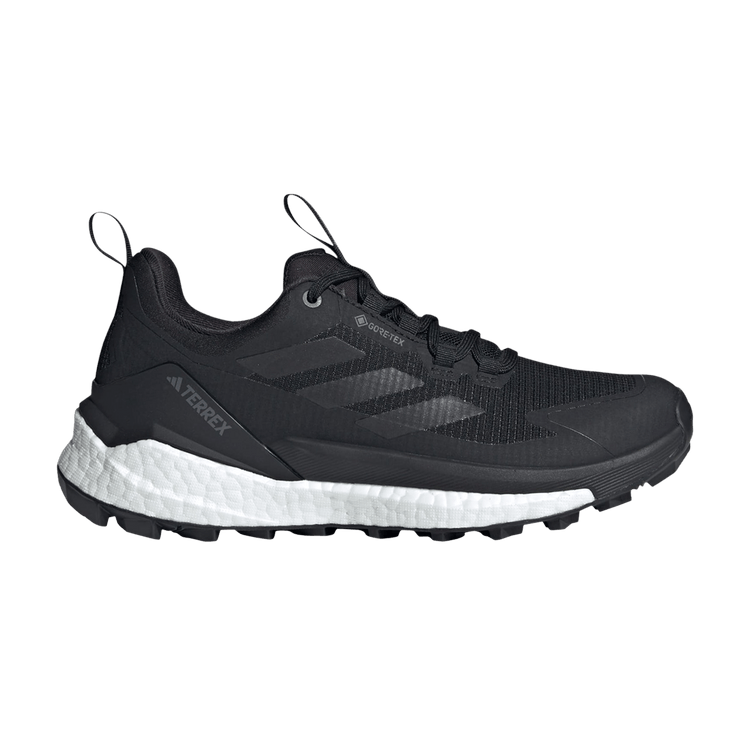 adidas Wmns Terrex Free Hiker 2.0 Low GORE-TEX 'Black Grey' — Core Black/Core Black/Grey Four
