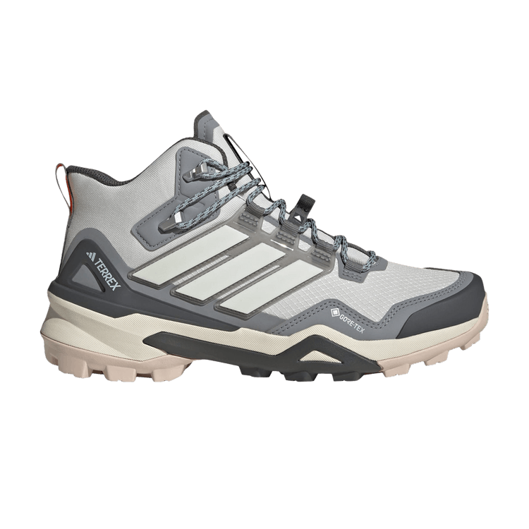 adidas Wmns Terrex Skychaser Mid GORE-TEX 'Grey Off White' — Grey One/Off White/Grey Three
