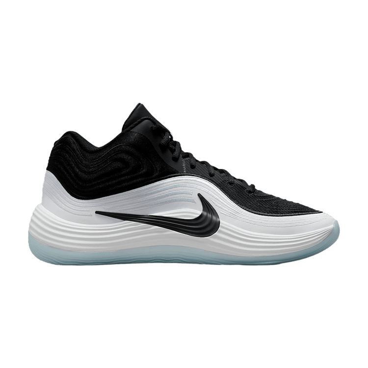 Nike Precision 8 MID 'Black/White/Ice Blue/Black' — Black/White/Ice Blue/Black