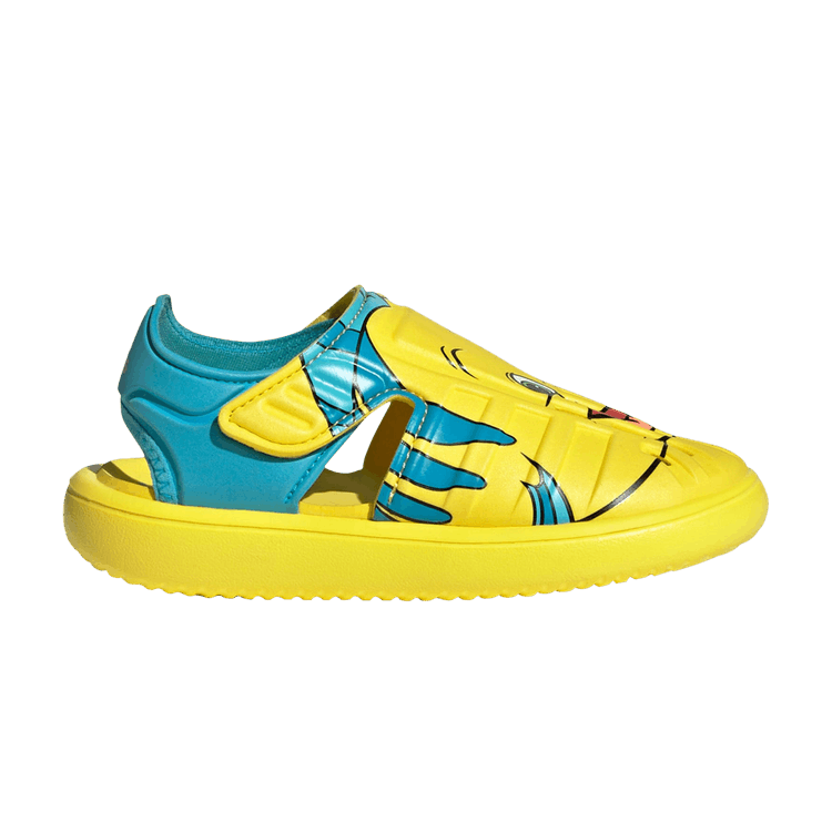 Disney x adidas Water Sandal C 'Flounder' — Bright Yellow/Bright Yellow/Bright Yellow
