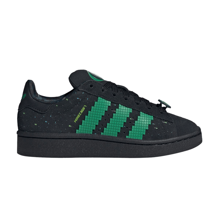 Minecraft x adidas Campus 00s J 'End Portal' — Core Black/Core Black/Green