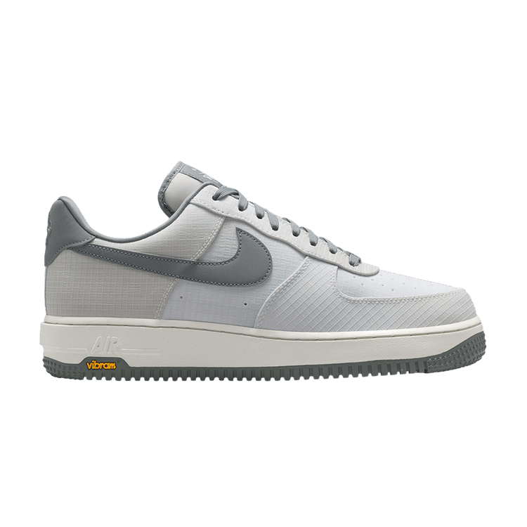Nike Air Force 1 Low LX Vibram 'Summit White' — Summit White/Smoke Grey-Light Bone-Speed Yellow