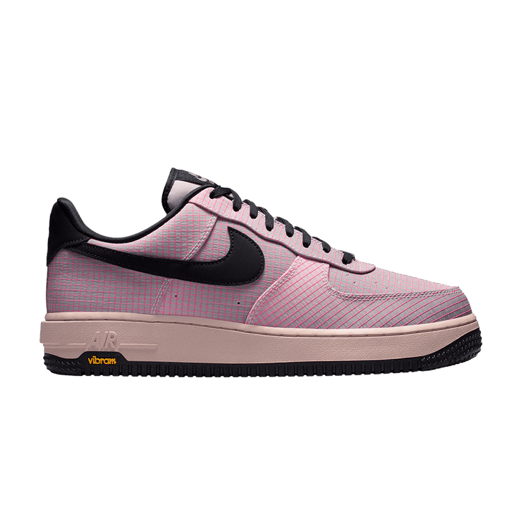 Nike Air Force 1 Low LX Vibram 'Slit Red' — Silt Red/Black-Light Violet Ore-Speed Yellow