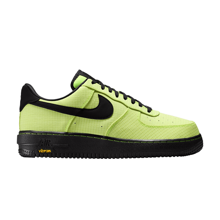 Nike Air Force 1 '07 LX Vibram 'Volt Black Speed Yellow' — Volt/Black/Speed Yellow/Black