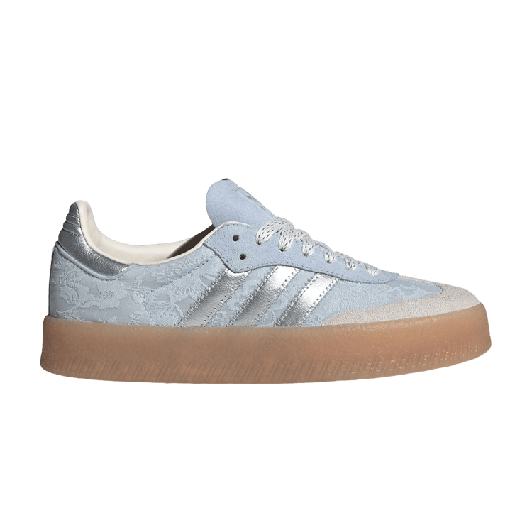 adidas Wmns Sambae W 'Crystal Sky Silver Chalk Pearl' — Crystal Sky/Silver Metallic/Chalk Pearl