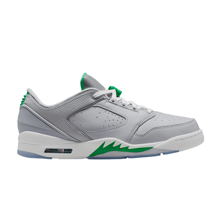 Air Jordan Sixty Plus Low 'Wolf Grey Lucky Green' — Wolf Grey/Lucky Green/White