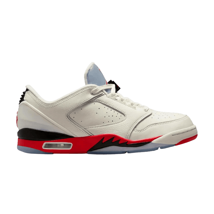 Air Jordan Sixty Plus Low 'Fire Red' — Sail/Fire Red-Black-Reflect Silver