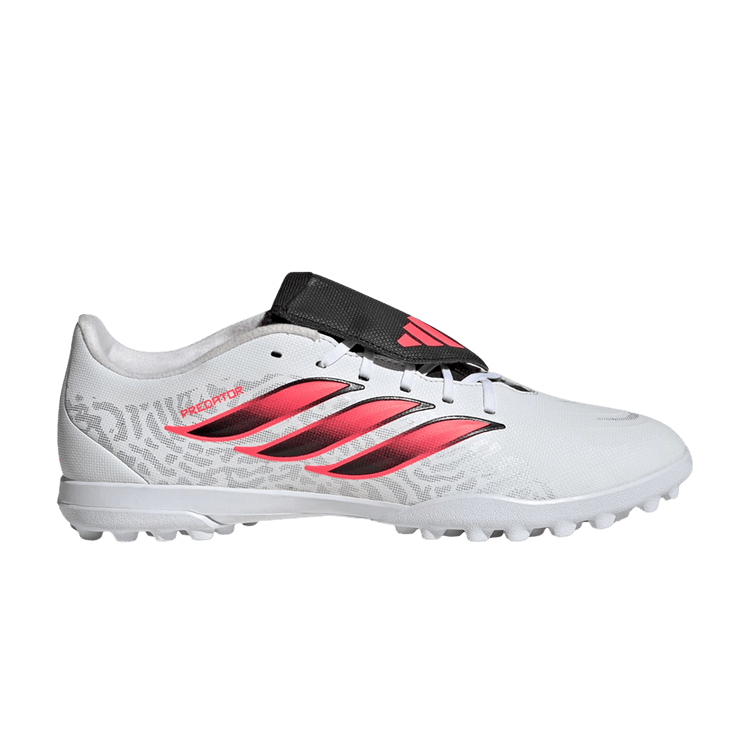 adidas Predator Club Fold-Over Tongue TF 'Cloud White Solar Turbo' — Cloud White / Solar Turbo / Core Black