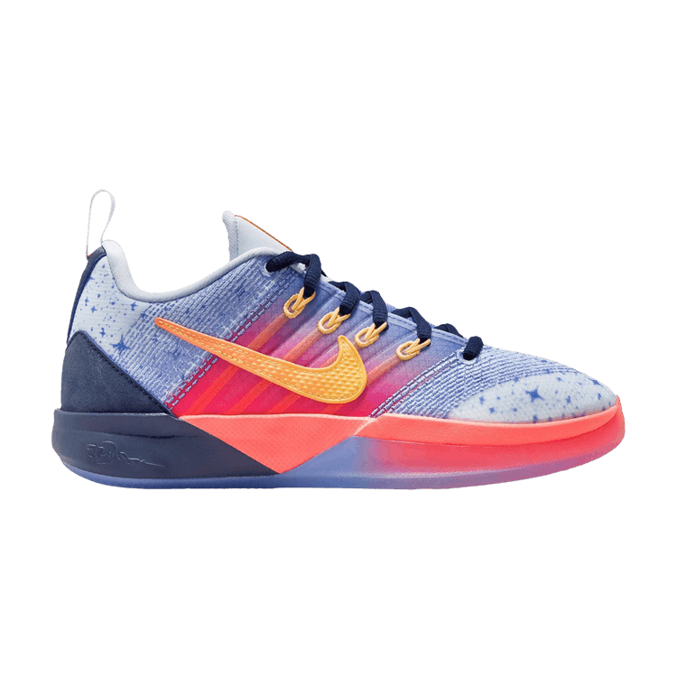 Nike Sabrina 3 GS 'Welcome To Miami' — Football Grey/Topaz Gold-Royal Pulse-Hot Lava-Midnight Navy