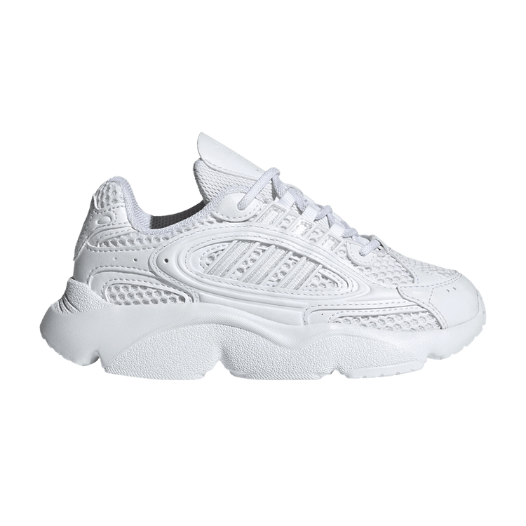 adidas Ozmillen Elastic Lace C 'Cloud White' — Cloud White/Cloud White/Core Black