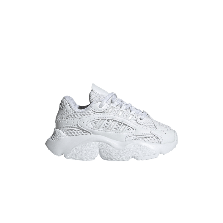 adidas Ozmillen Elastic Lace I 'Cloud White' — Cloud White/Cloud White/Core Black