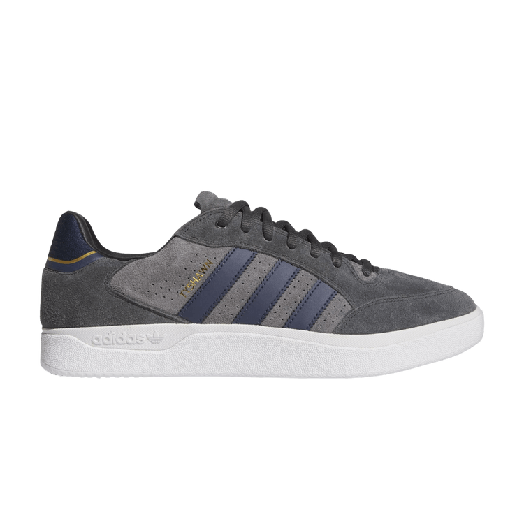 Adidas Tyshawn Low 'Carbon Navy' — Carbon/Carbon/Grey Five