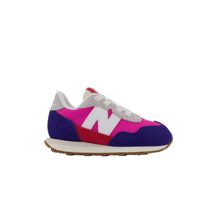 New Balance 237 Bungee Toddler Wide 'Victory Blue Exuberant Pink' — Victory Blue/Exuberant Pink