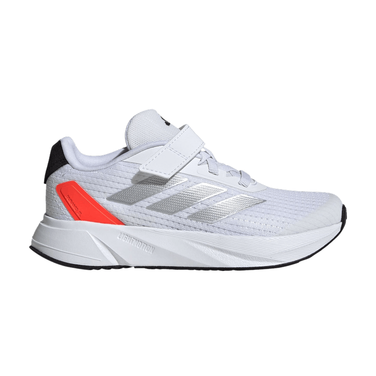 Adidas Duramo SL K 'White Silver Metallic Red' — Cloud White/Silver Metallic/Solar Red