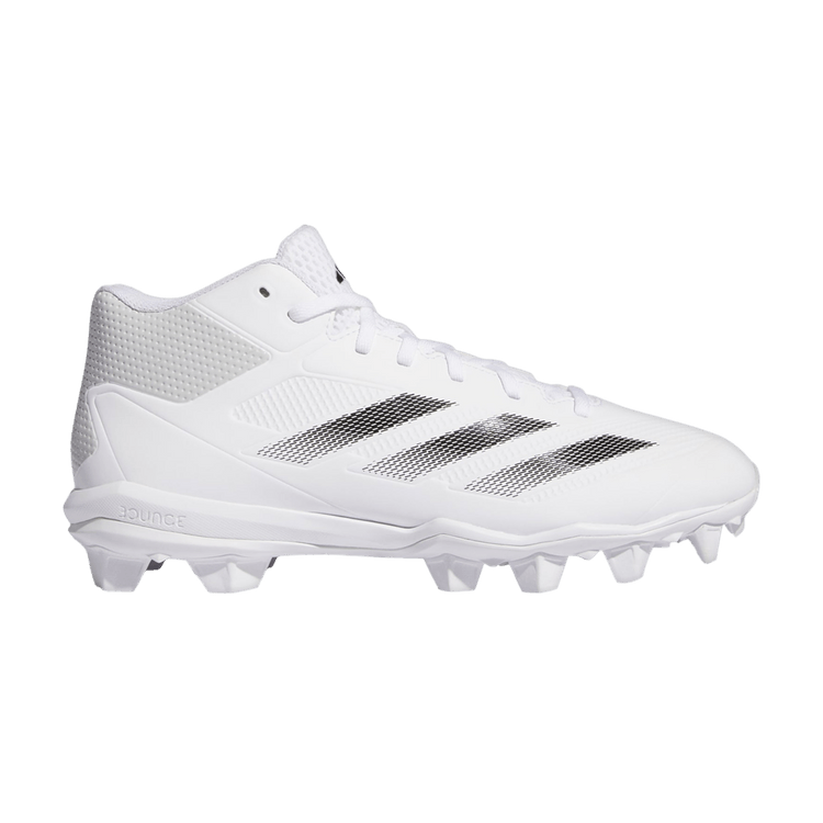 Adidas Adizero Impact Molded 'White Light Grey' — Cloud White/Core Black/Team Light Grey