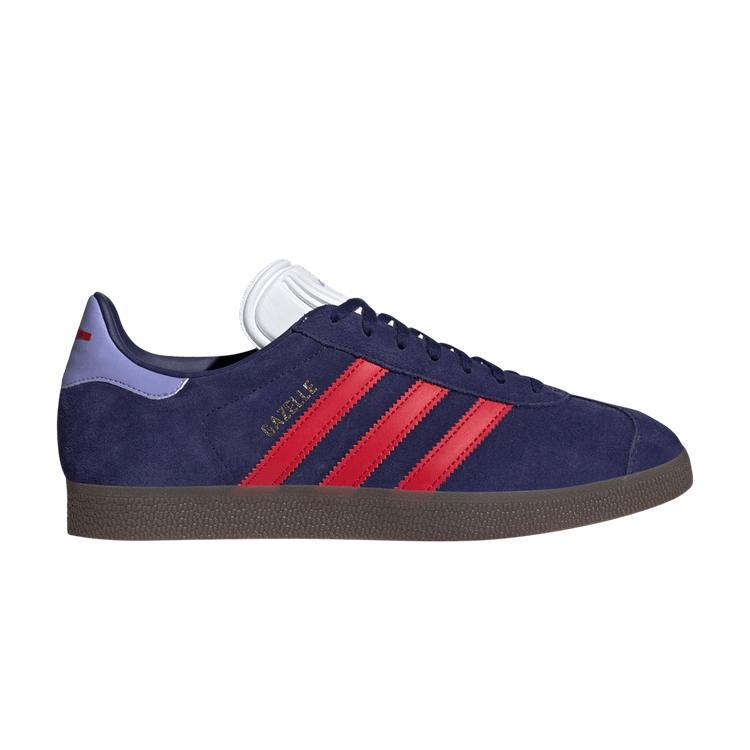 Arsenal FC x adidas Gazelle 'Originals Collection' — Night Sky/Better Scarlet/Gum