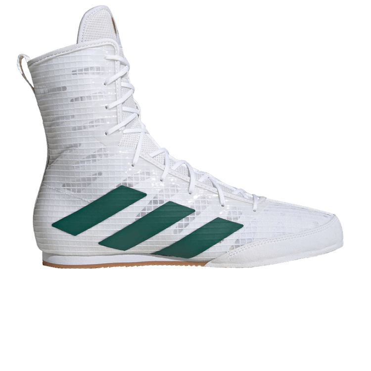 Adidas Box Hog 4 'White Collegiate Green' — Cloud White/Collegiate Green/Core Black