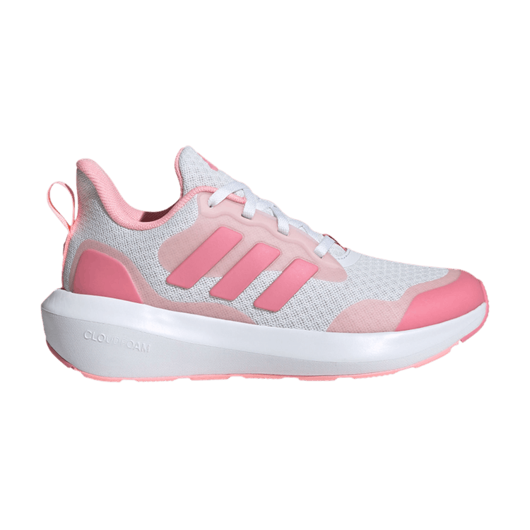 adidas Fortarun 3.0 J 'Footwear White Bliss Lilac Pink' — Footwear White/Bliss Lilac/Pink