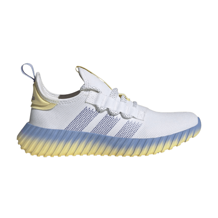 Adidas Wmns Kaptir Flow 'White Blue Spark Yellow' — Cloud White/Blue Spark/Almost Yellow
