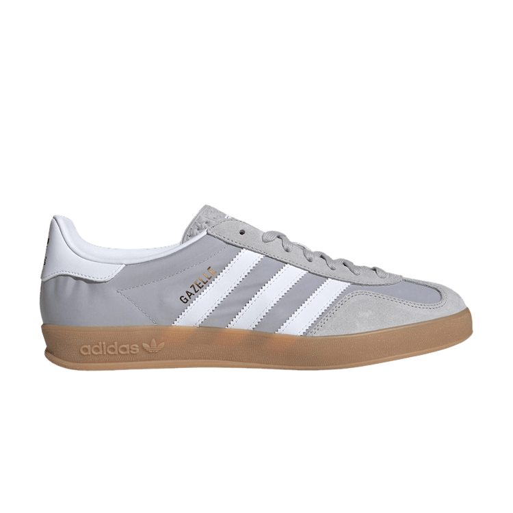 adidas Gazelle Indoor 'Grey White Gum' — Grey Two/Cloud White/Gum