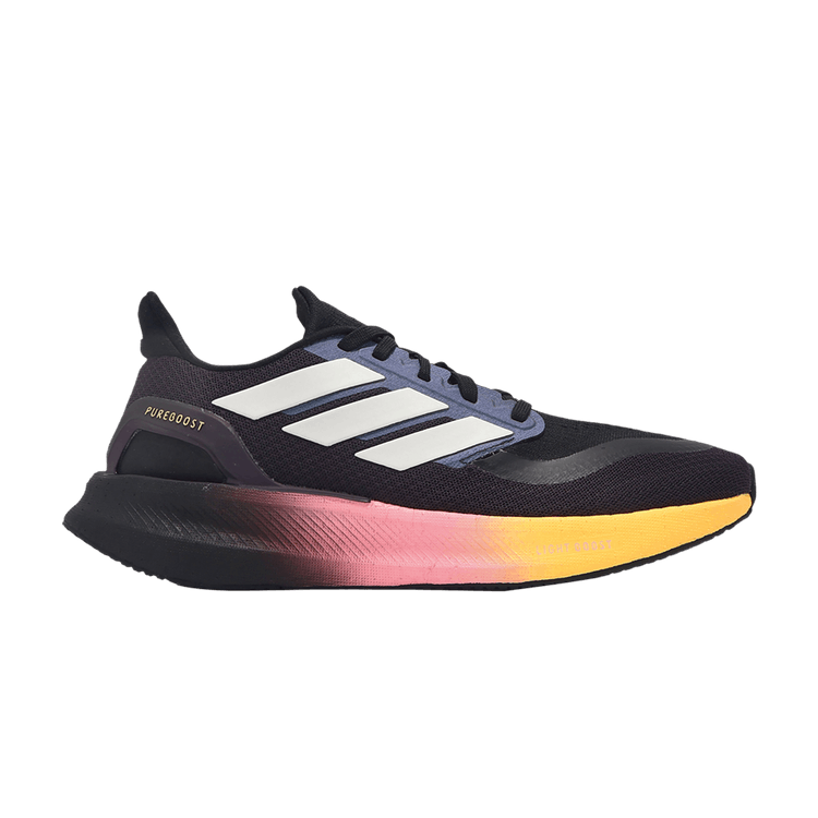 Adidas PureBoost 5 'Aurora Black Spark' — Aurora Black/Zero Metallic/Spark