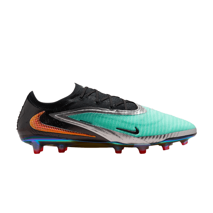 Nike Phantom 6 Low Elite AG 'Chrome Black' — Chrome/Black