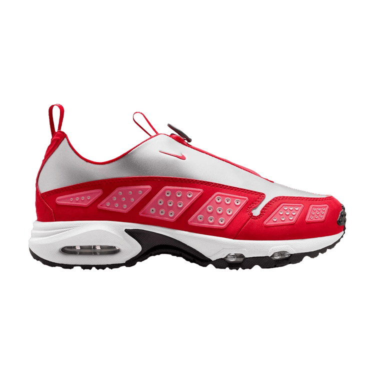 Nike Wmns Air Sunder Max 'Fusion Red Silver' — Silver/Fusion Red/Photon Dust/University Red