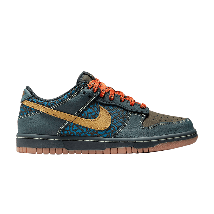 Nike Dunk Low GS 'Take The Long Way Home' — Seaweed/Cargo Khaki/Green Abyss/Ochre