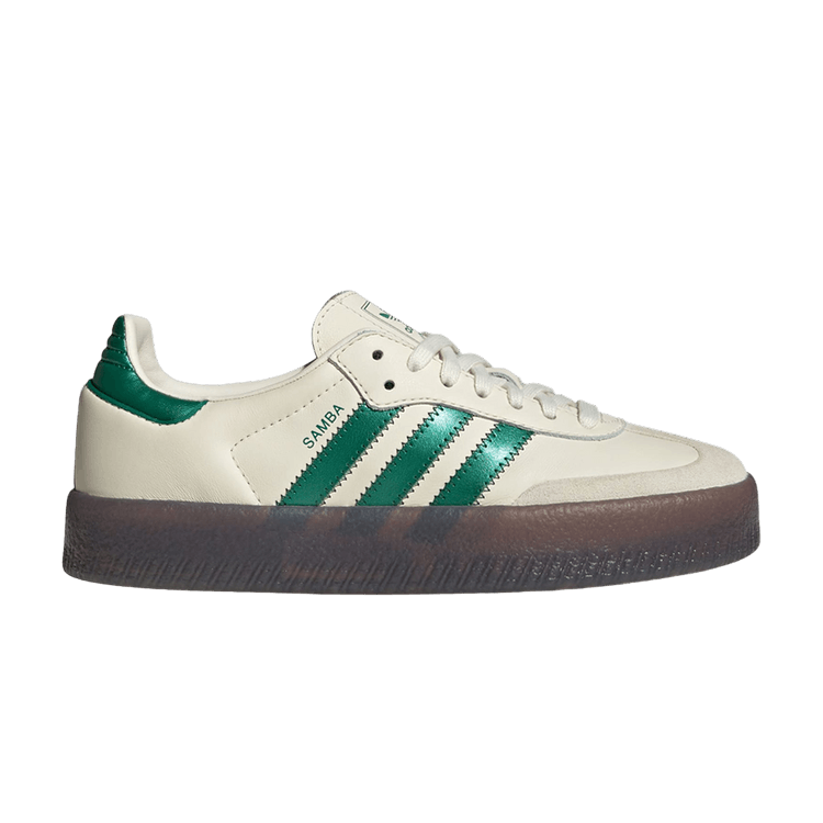 adidas Wmns Sambae 'Cream White Bold Green Collegiate Green' — Cream White/Bold Green/Collegiate Green