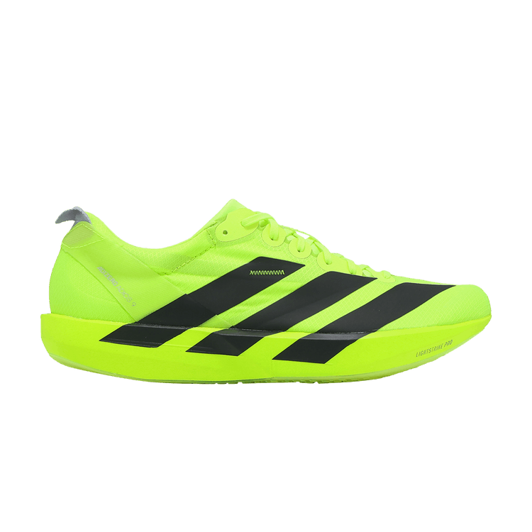 adidas Adizero Adios 9 'Lucid Lemon Black' — Lucid Lemon/Core Black/Halo Silver