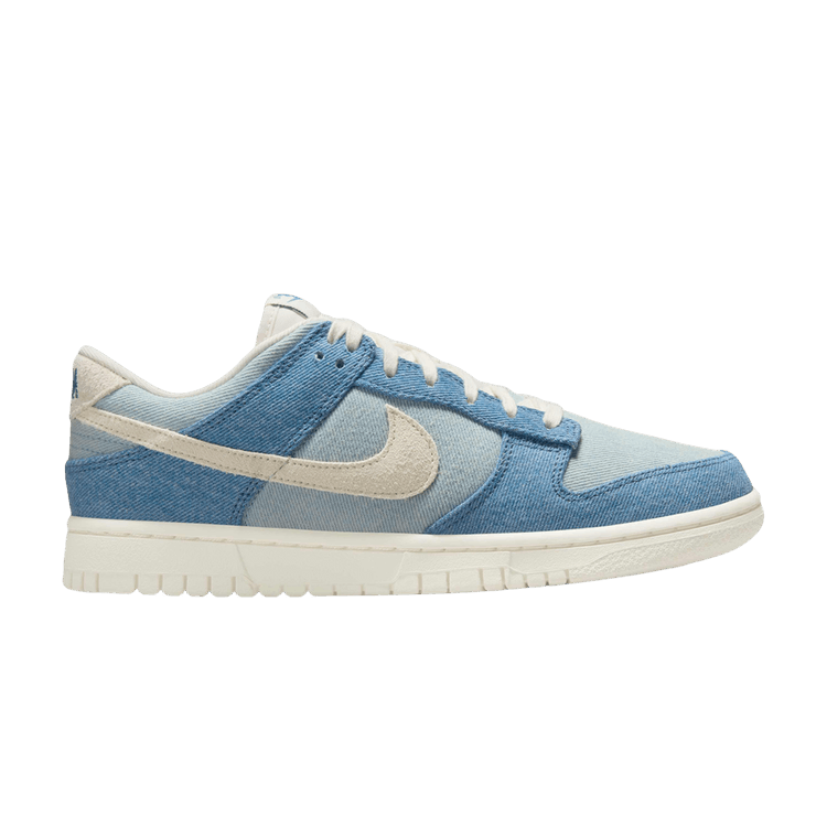 Nike Wmns Dunk Low 'Smokey Blue Denim' — Smokey Blue/Denim Turquoise/Ochre/Pale Ivory